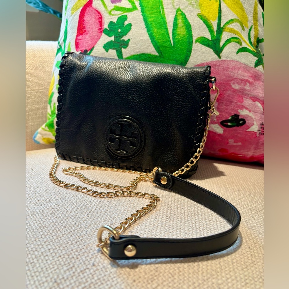 Tory Burch Crossbody Black Bag - Picture 1 of 9